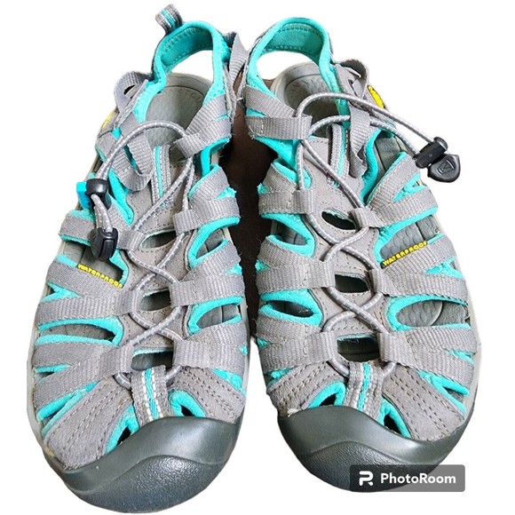 KEEN Shoes - Keen Waterproof Hiking Sandals Size US 6 Gray Sports Outdoors Size EU 36